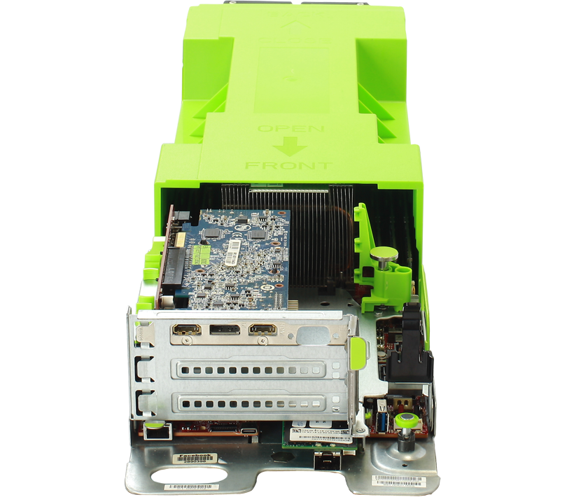Wiwynn Tioga Pass Advanced 2U OCP server – up to 768GB;  12 DIMM slots. 4 SSDs for IO Performance