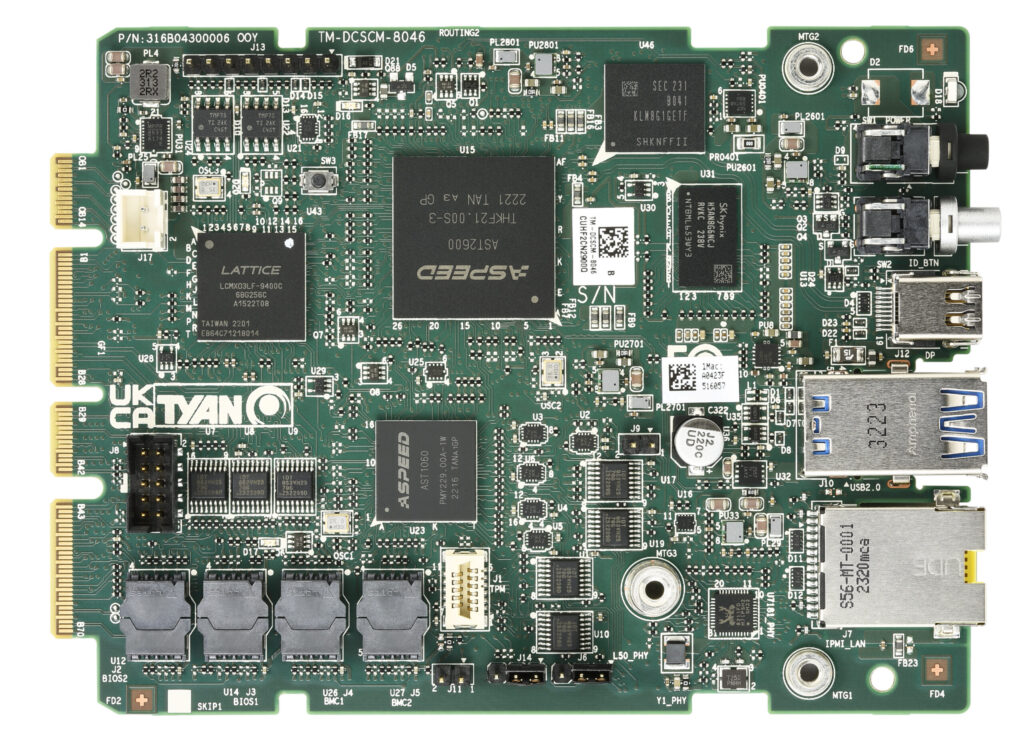 MiTAC Datacenter Secure Control Module (DC-SCM)