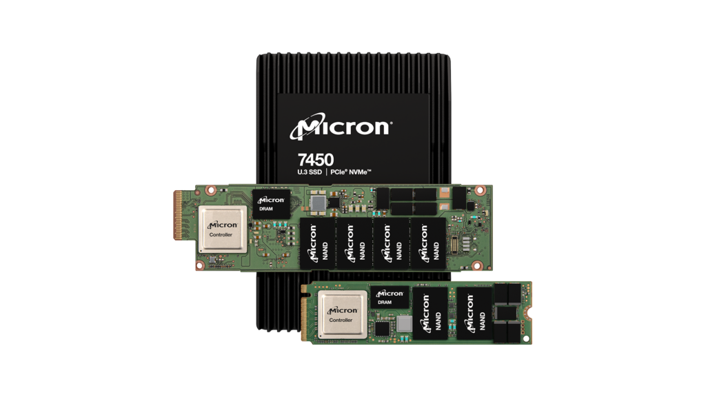 Micron 7450 NVMe PCIe SSD