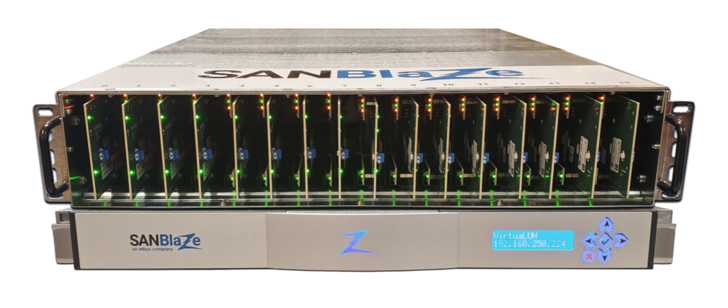 SANBlaze SBExpress-RM5 PCIe® NVMe® SSD Test System