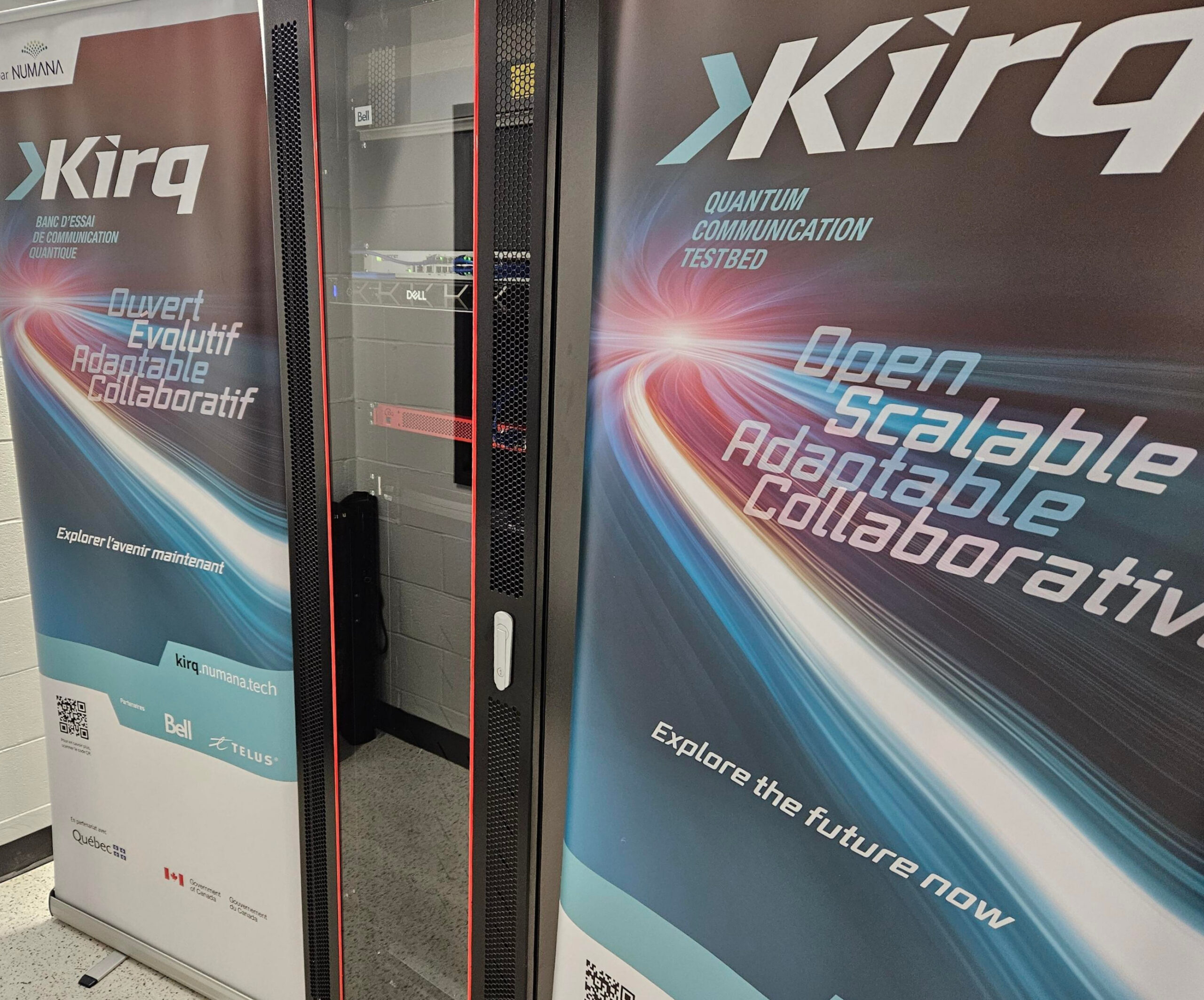 KIRQ _ Quantum Communication Testbed OCP Experience Center (Sherbrooke, Canada) – Hosted by Numana