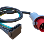 JPC ORV3 100A AC Input Connector and Whip Power Cables