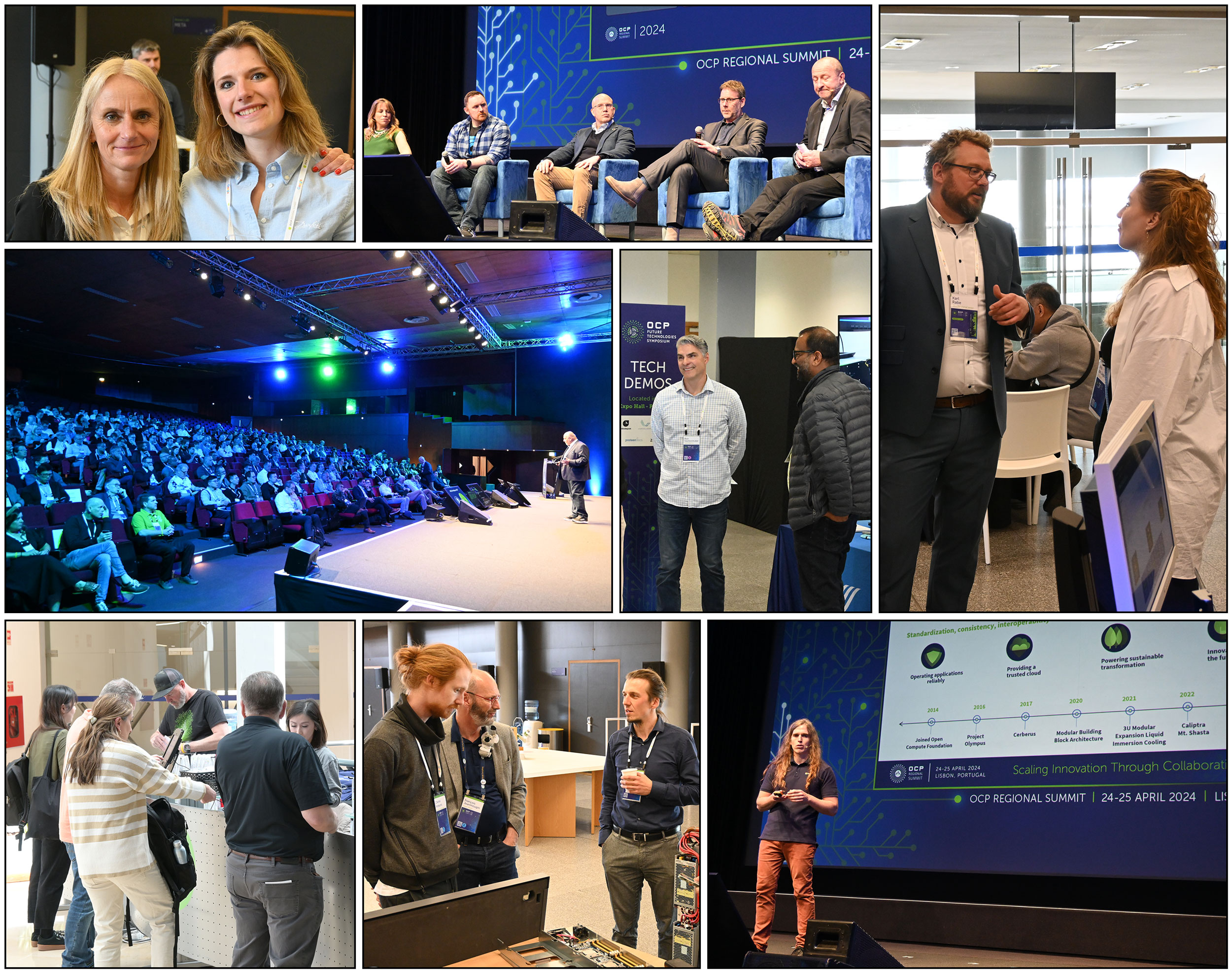 2024 OCP Regional EMEA Summit collage 2