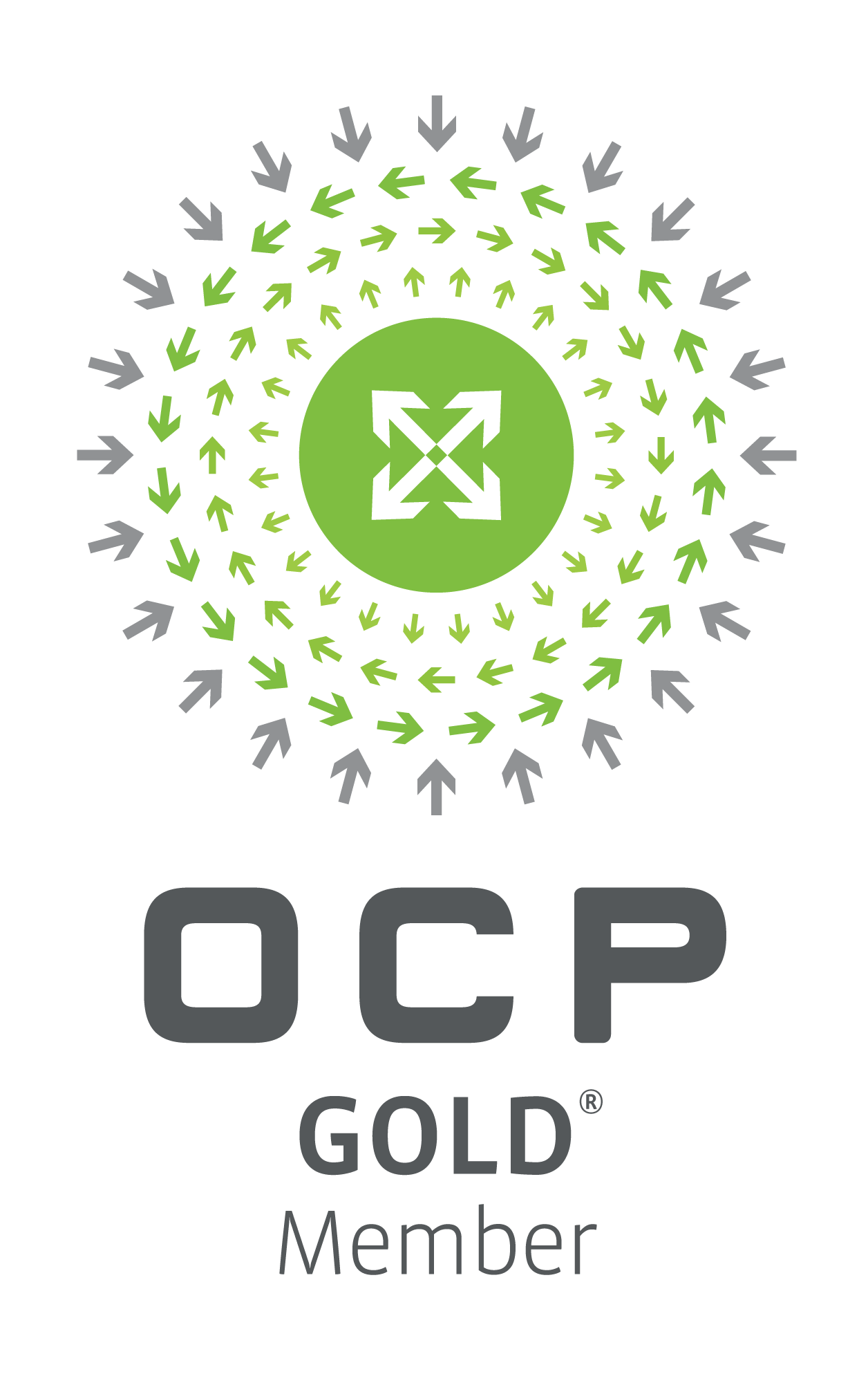 OCP Gold level membership logo