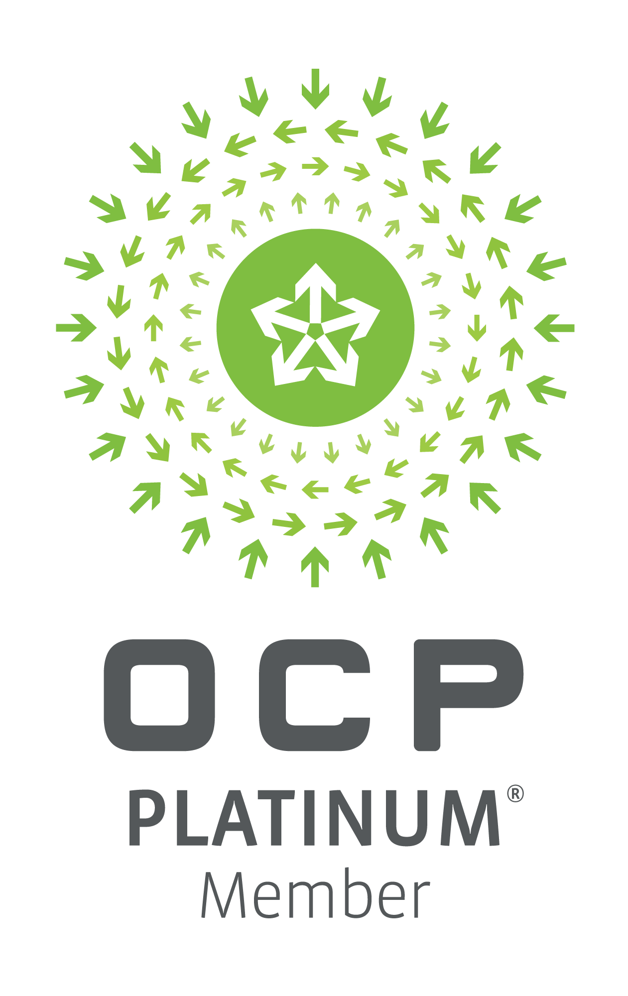 OCP Platinum level membership logo