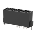 LOTES 51V Vertical DC Power Fan Header